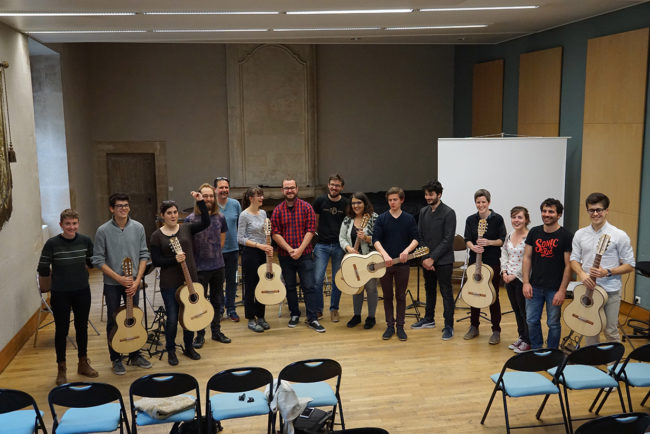 restitution du projet twin le 20 mai 2019 au conservatoire du Mans