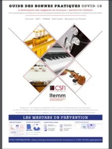 PIC Axe I - Recommandations pour la désinfection des instruments de musique