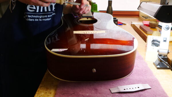 CAP ATIM option GUITARE (luthier) - Bloc de Compétences n°1 - Atelier