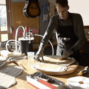 Fabrication de plaques composites