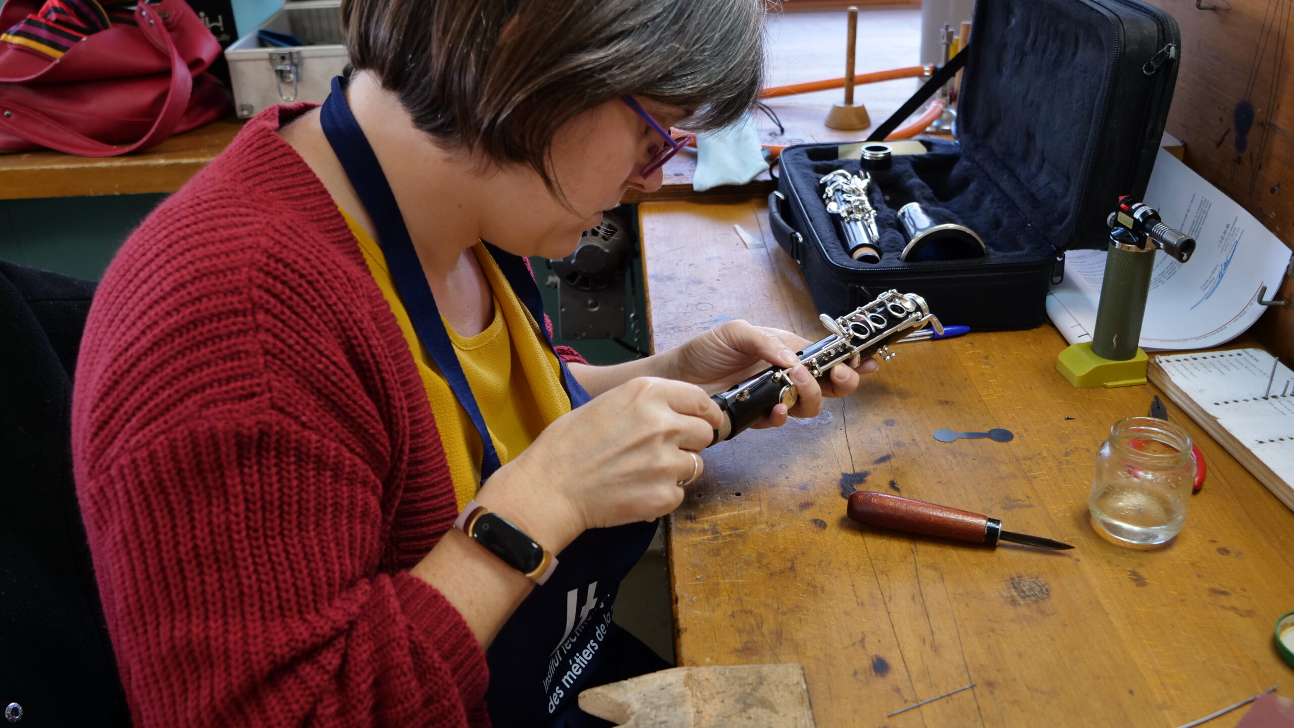 Se former à l'ITEMM sur la maintenance clarinette