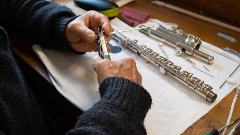 Maintenance avancée des flûtes traversières
